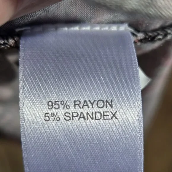 J Jill Red Black Floral Dress Women Small Long Sleeve Knee Length Soft Knit - Picture 6 of 8